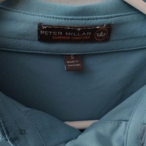 Peter Millar Southern comfort blue polo